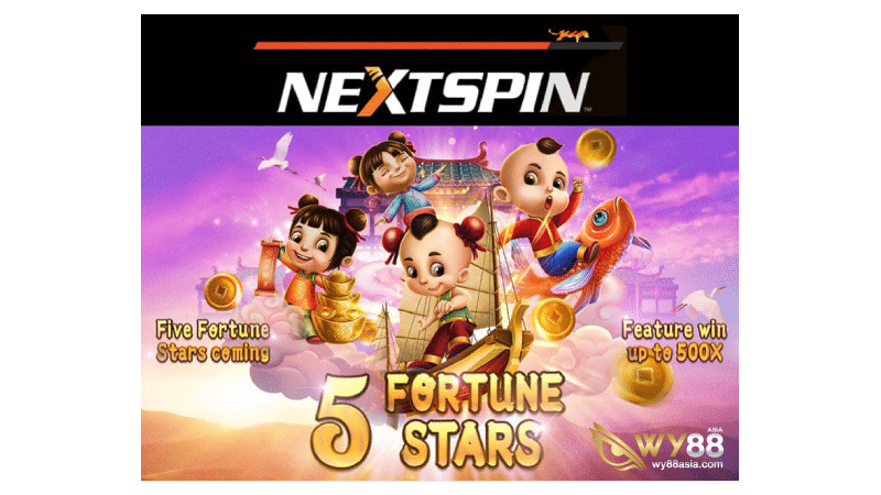 รีวิวเกม ซุปเปอร์สล็อต 5 Fortune Stars จากค่ายเกม NextSpin
